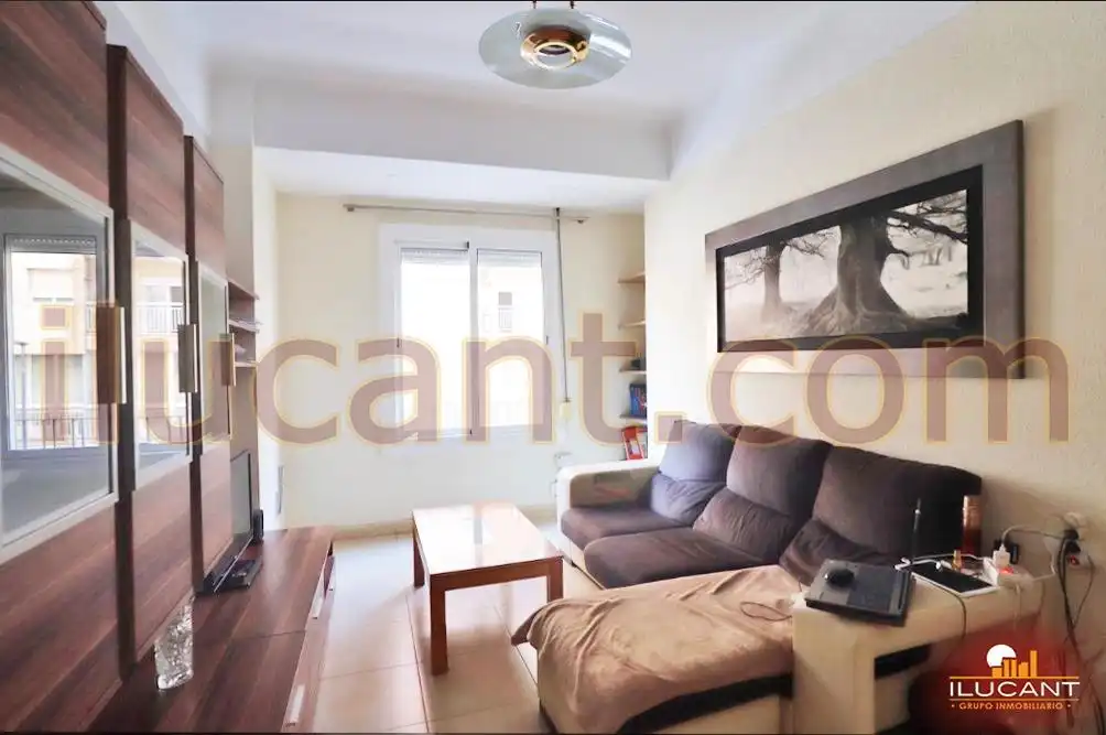 Living room of Flat for sale in Alicante / Alacant