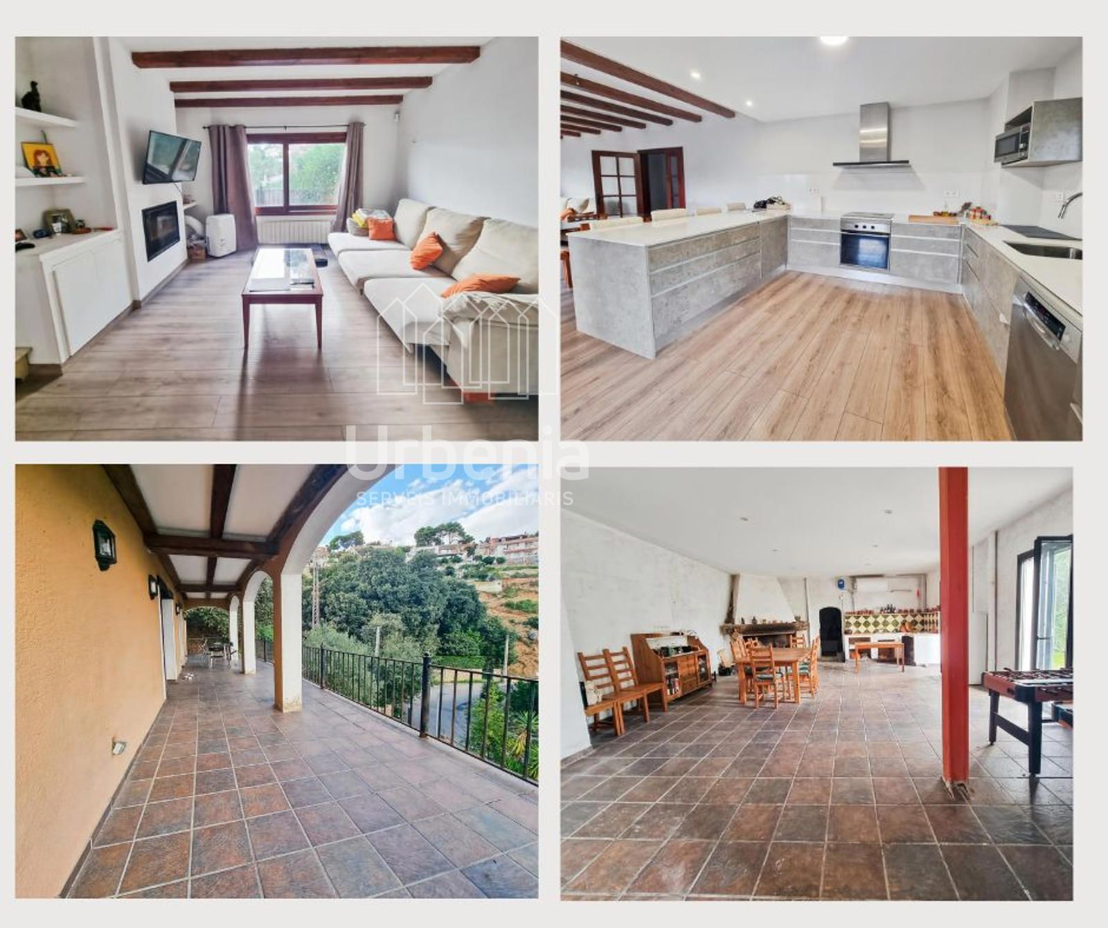 Vista exterior de Casa o xalet en venda en Argentona amb Calefacció i Terrassa