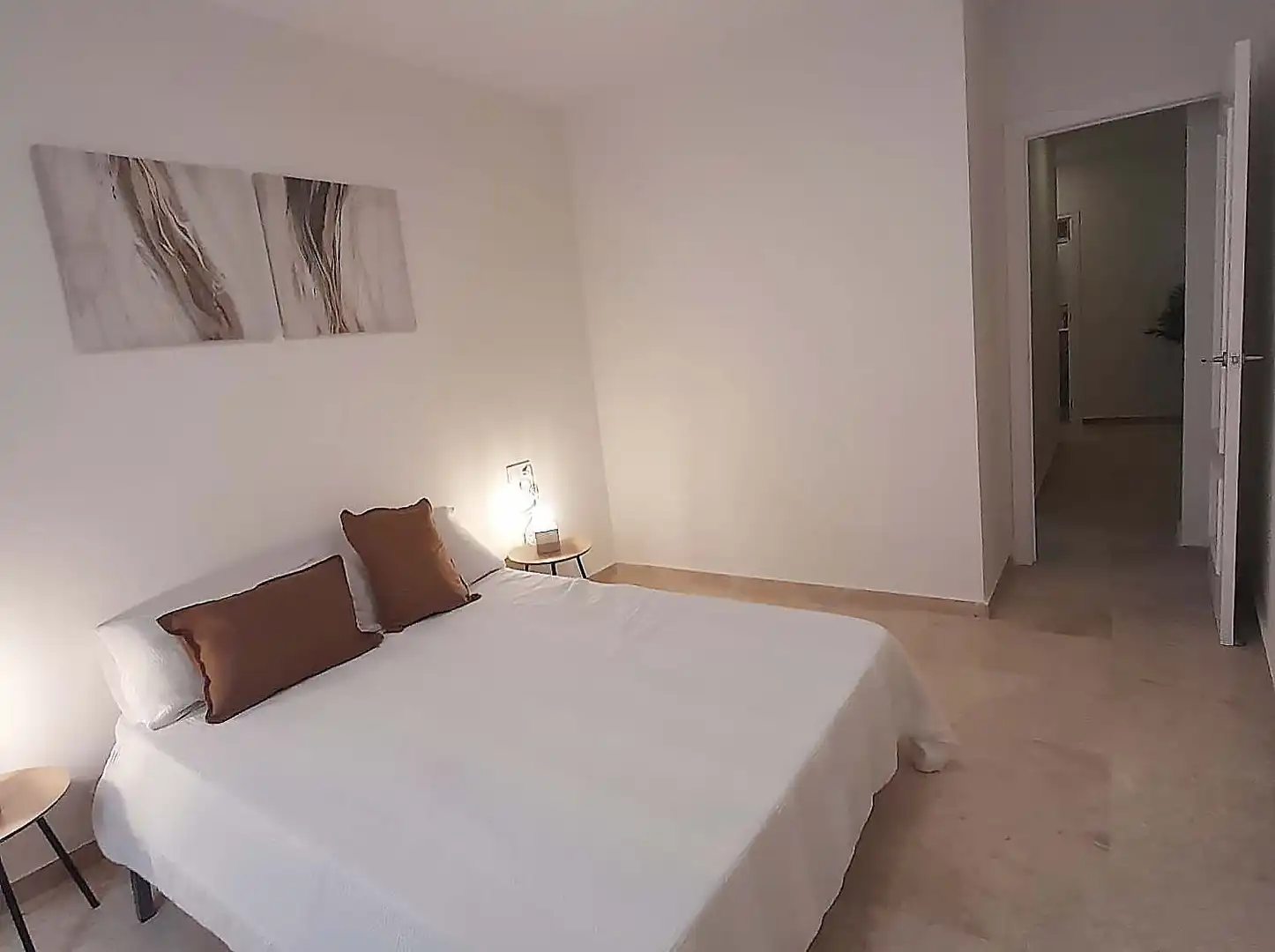 Bedroom of Flat for sale in Málaga