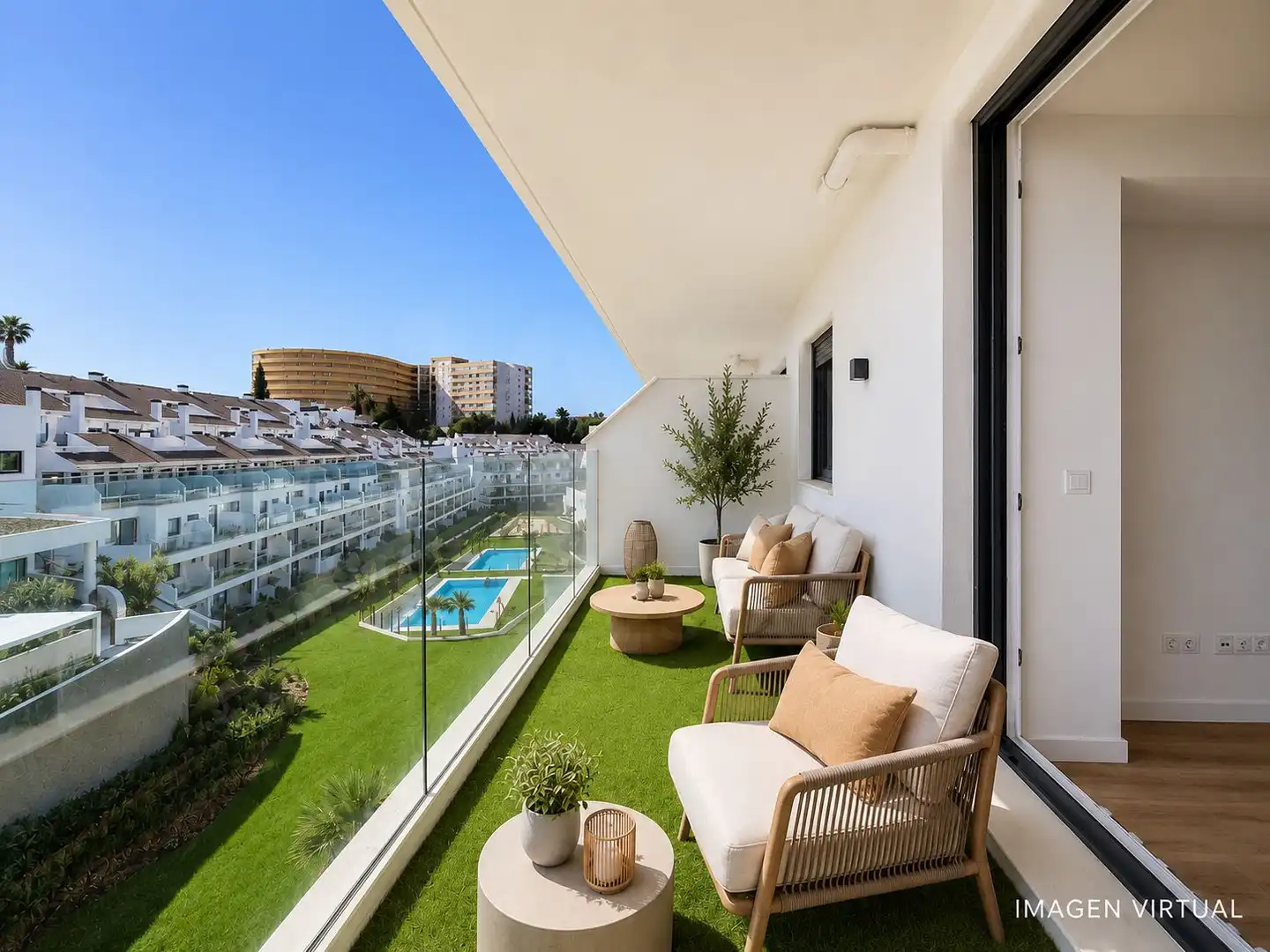 Wohnung mit Pool zum Verkauf in Torreblanca del Sol, imagen 7