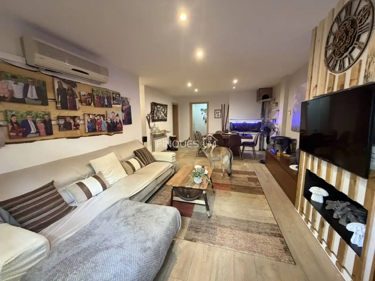 Living room of Flat for sale in Arenys de Munt  with Private garden and Terrace