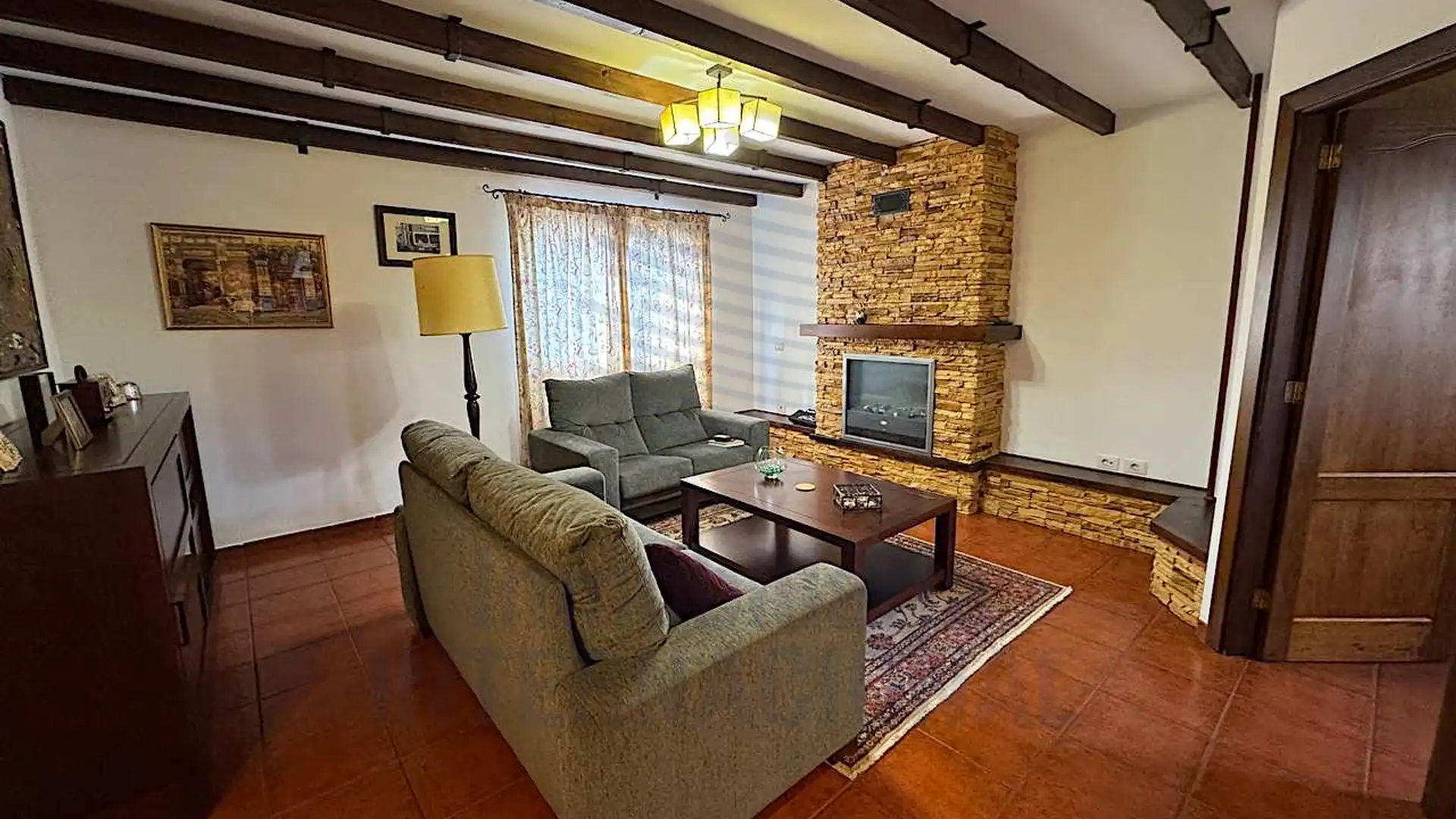 Sala de estar de Casa adosada en venta en La Orotava con Terraza y Amueblado