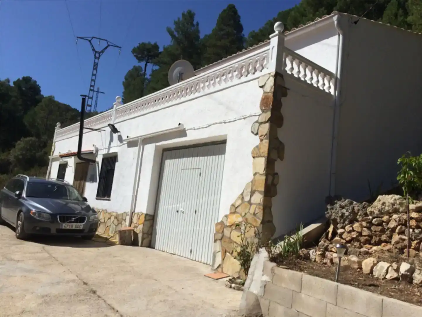Vista exterior de Piso en venta en Paterna del Madera con Amueblado y Balcón