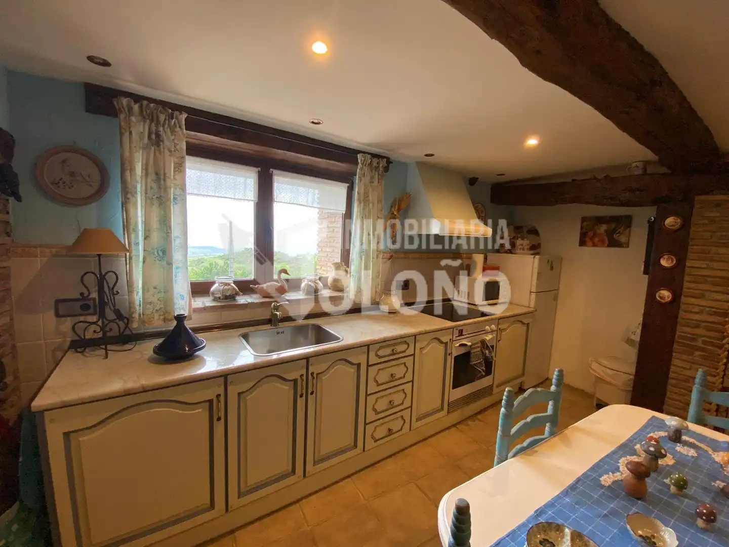Küche von Country house zum Verkauf in San Vicente de la Sonsierra mit Heizung, Terrasse und Abstellraum