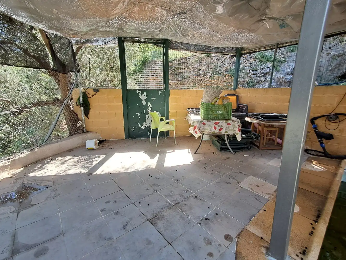 Terrassa de Finca rústica en venda en Alcolea amb Aire condicionat, Jardí privat i Piscina