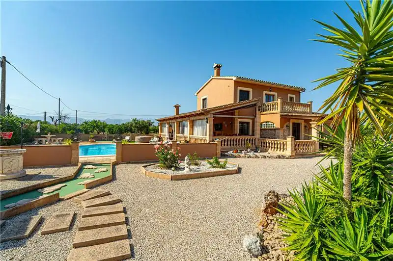 Exterior view of Country homes for sale in Sencelles  with Air Conditioner, Terrace and Storage room