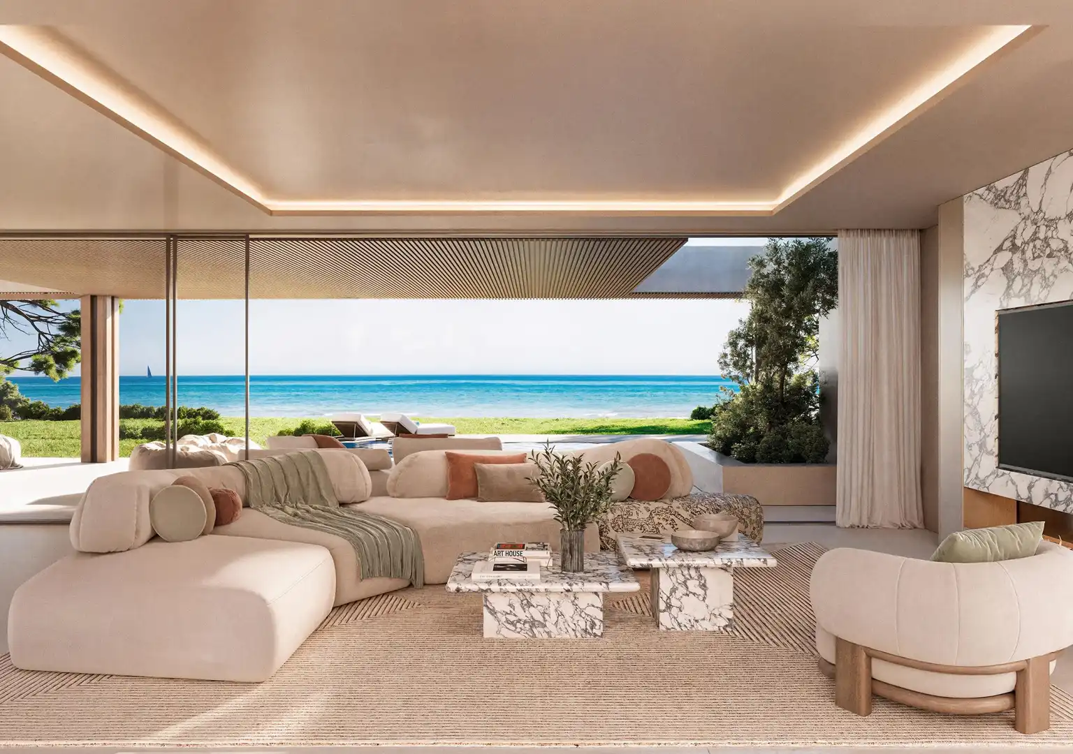 Sala de estar de Casa o chalet en venta en Punta Plata