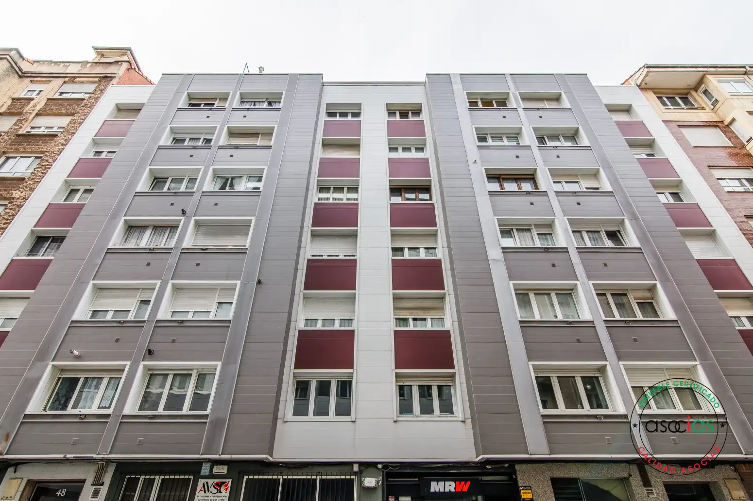 Vista exterior de Piso en venta en Gijón  con Calefacción