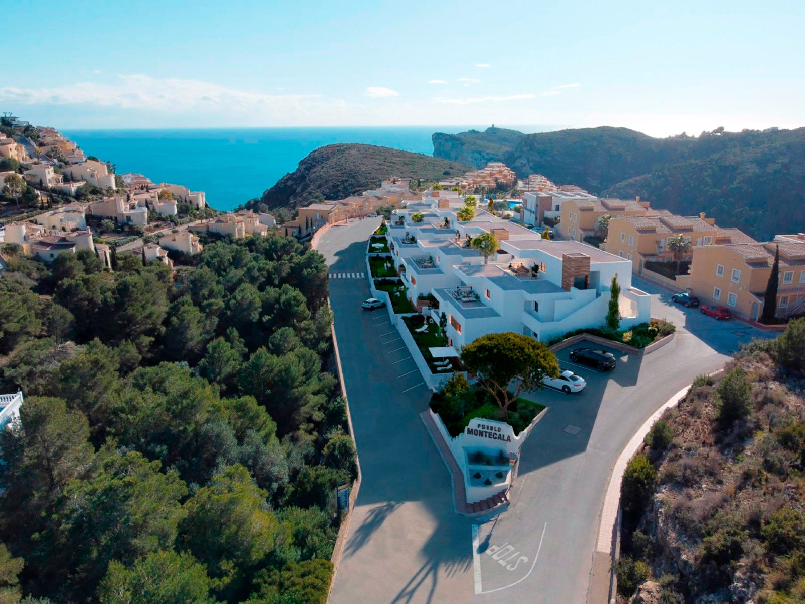 Vista exterior de Apartamento en venta en Benitachell / El Poble Nou de Benitatxell con Terraza y Piscina comunitaria