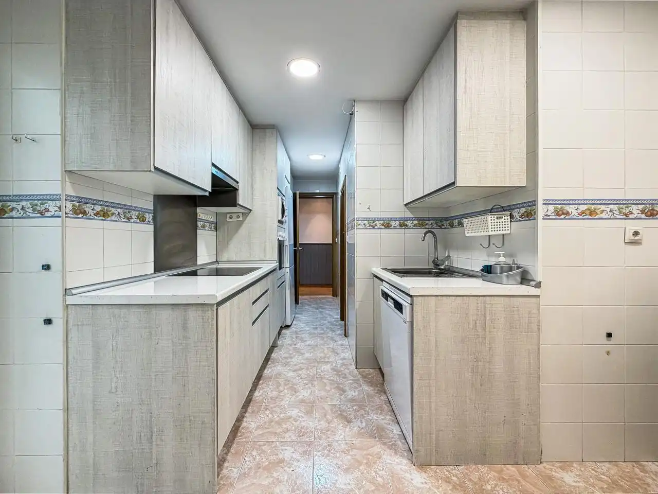 Kitchen of Flat for sale in Madrid  with Air Conditioner, Heating and Terrace