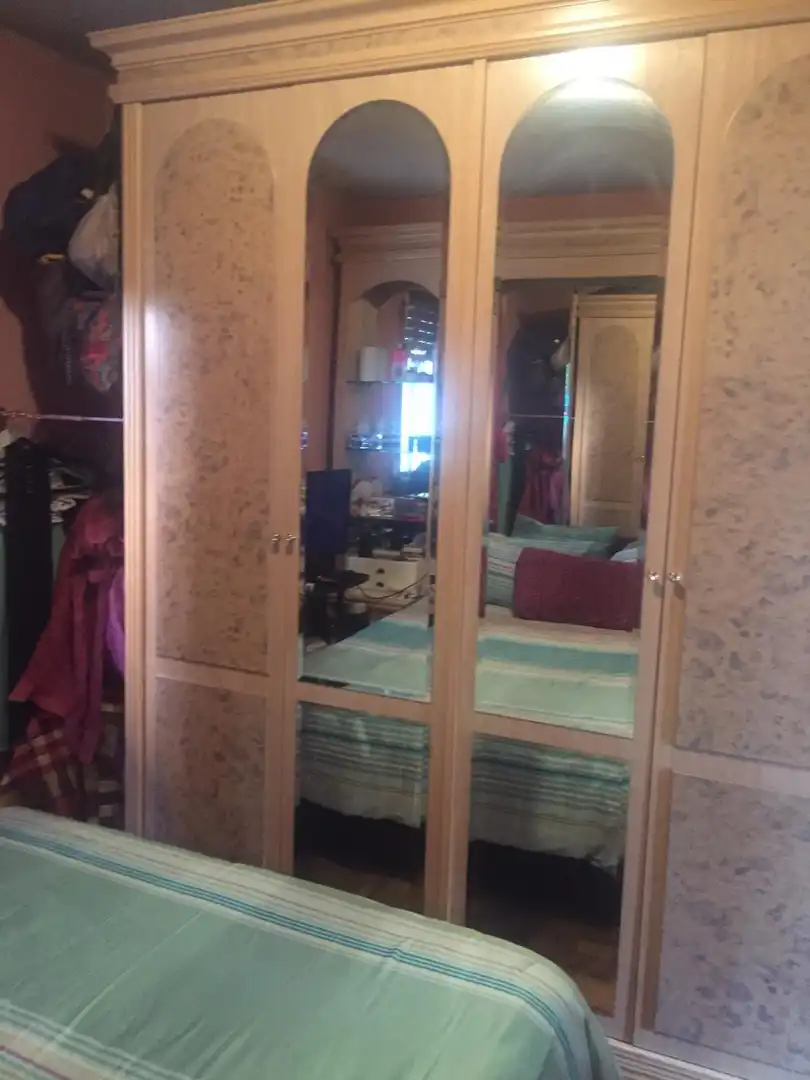 Bedroom of Flat for sale in Madrid  with Heating, Parquet flooring and Terrace