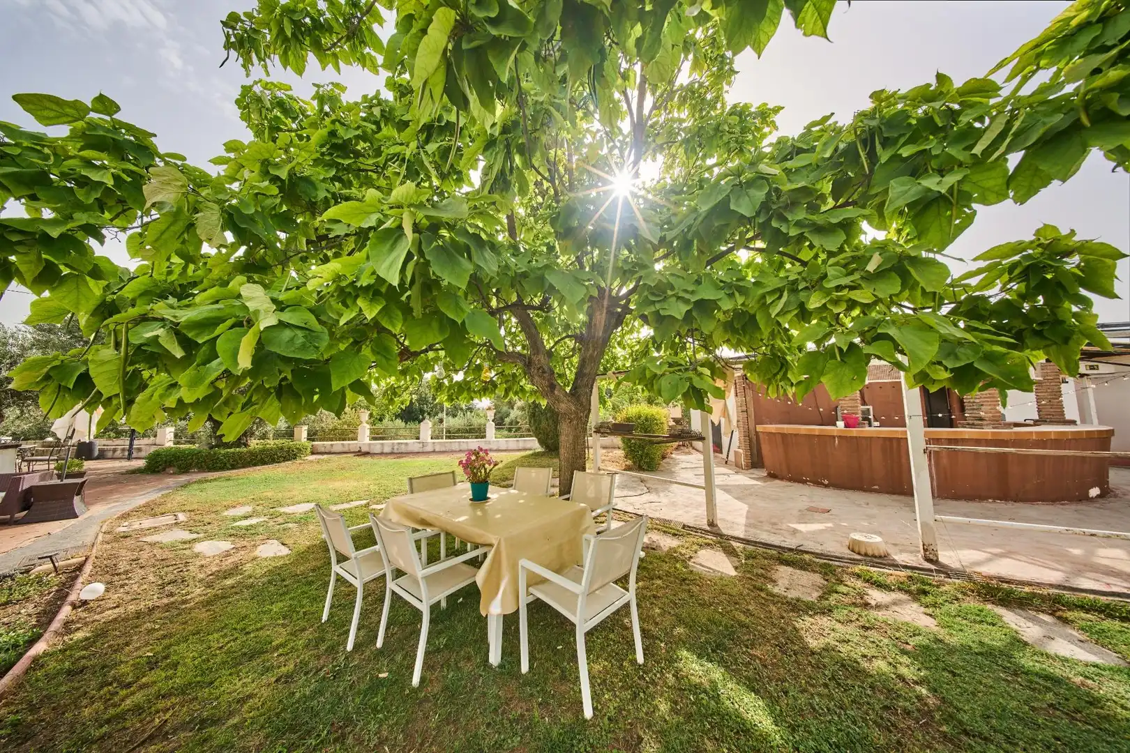 Jardín de Finca rústica en venta en Villa de Otura con Jardín privado, Terraza y Piscina