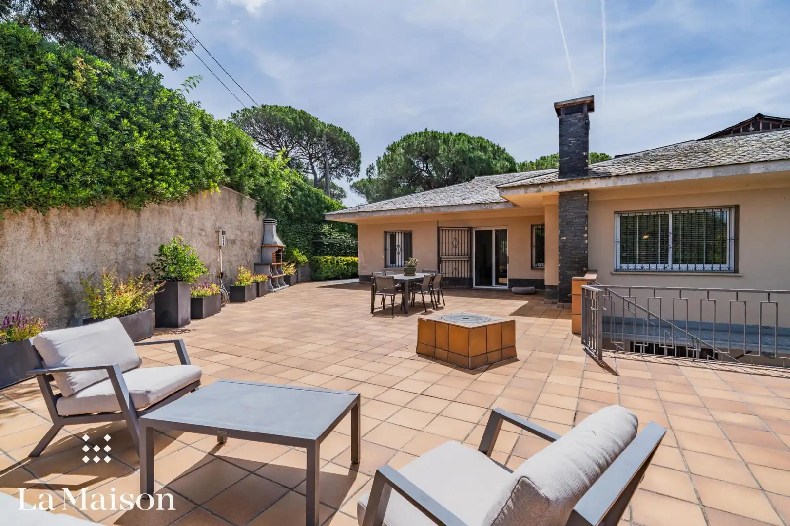 Terrassa de Casa o xalet en venda en La Roca del Vallès amb Calefacció, Jardí privat i Traster