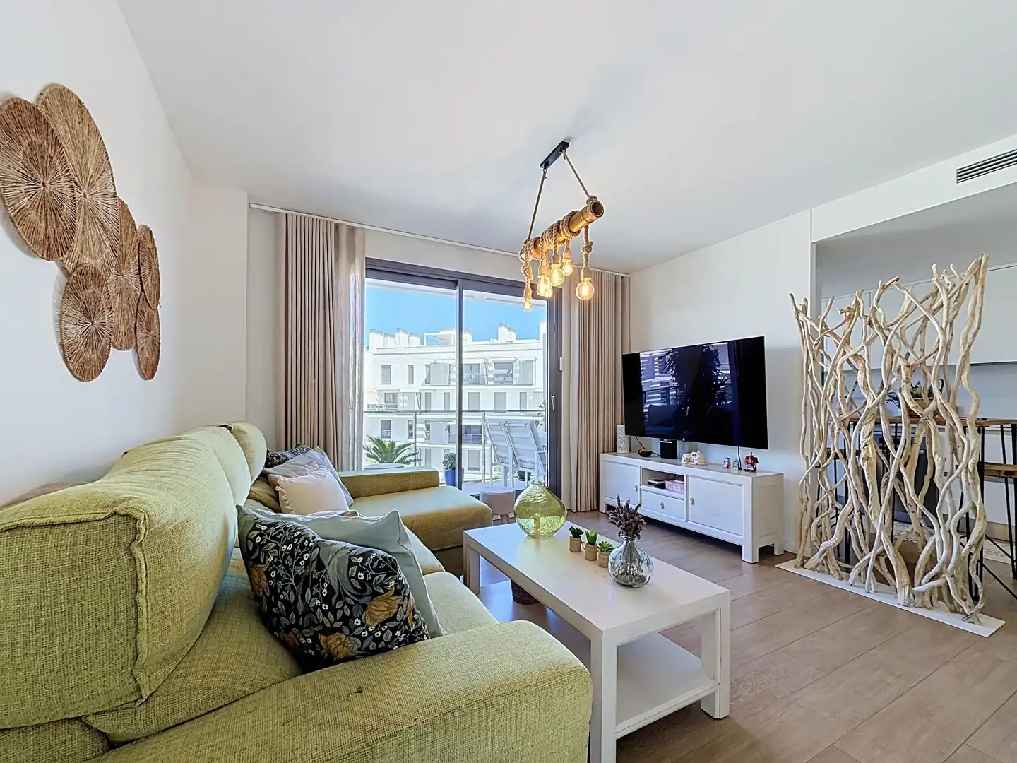 Living room of Flat for sale in Dénia  with Air Conditioner, Heating and Swimming Pool