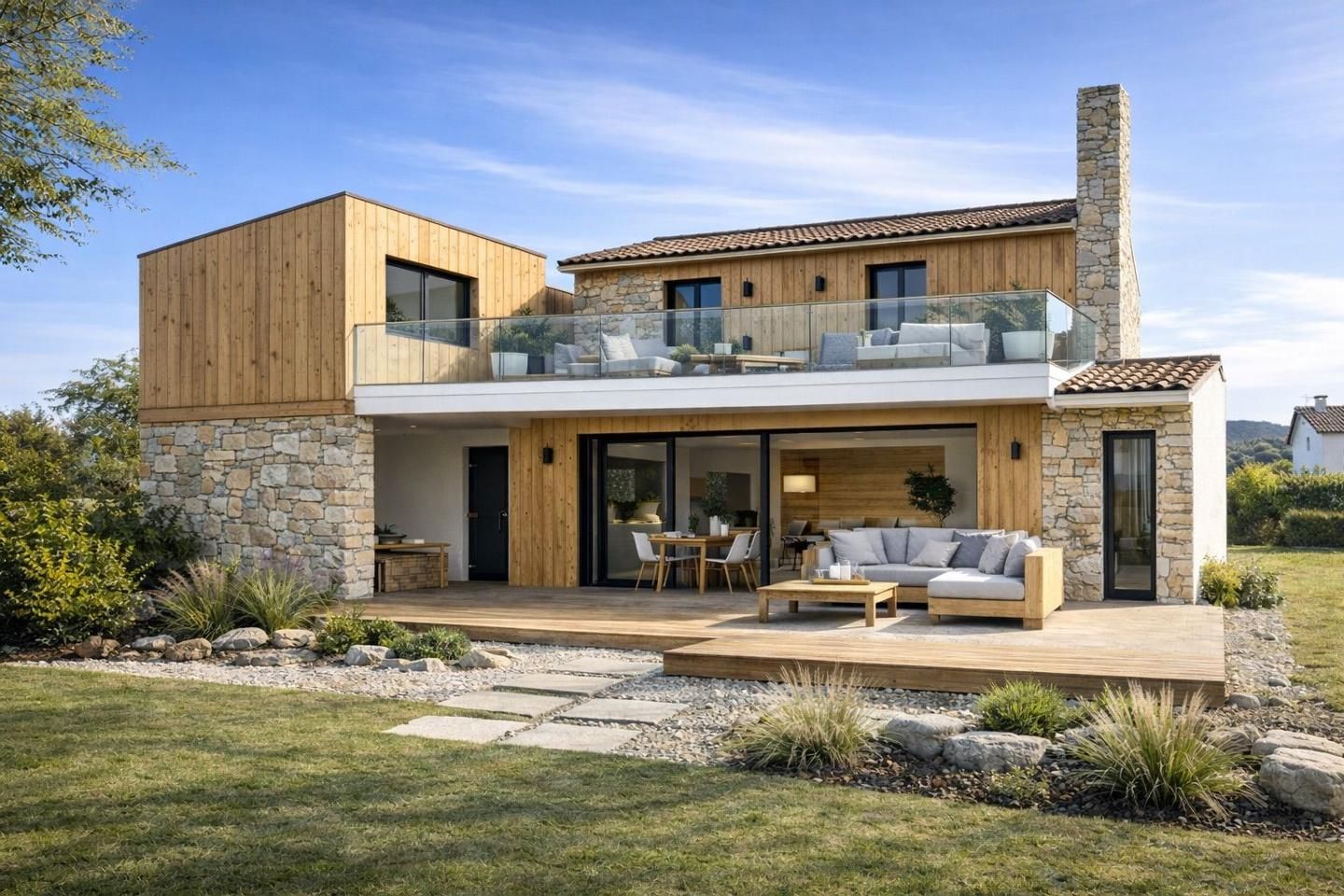 Terrassa de Casa o xalet en venda en Oleiros amb Jardí privat i Terrassa