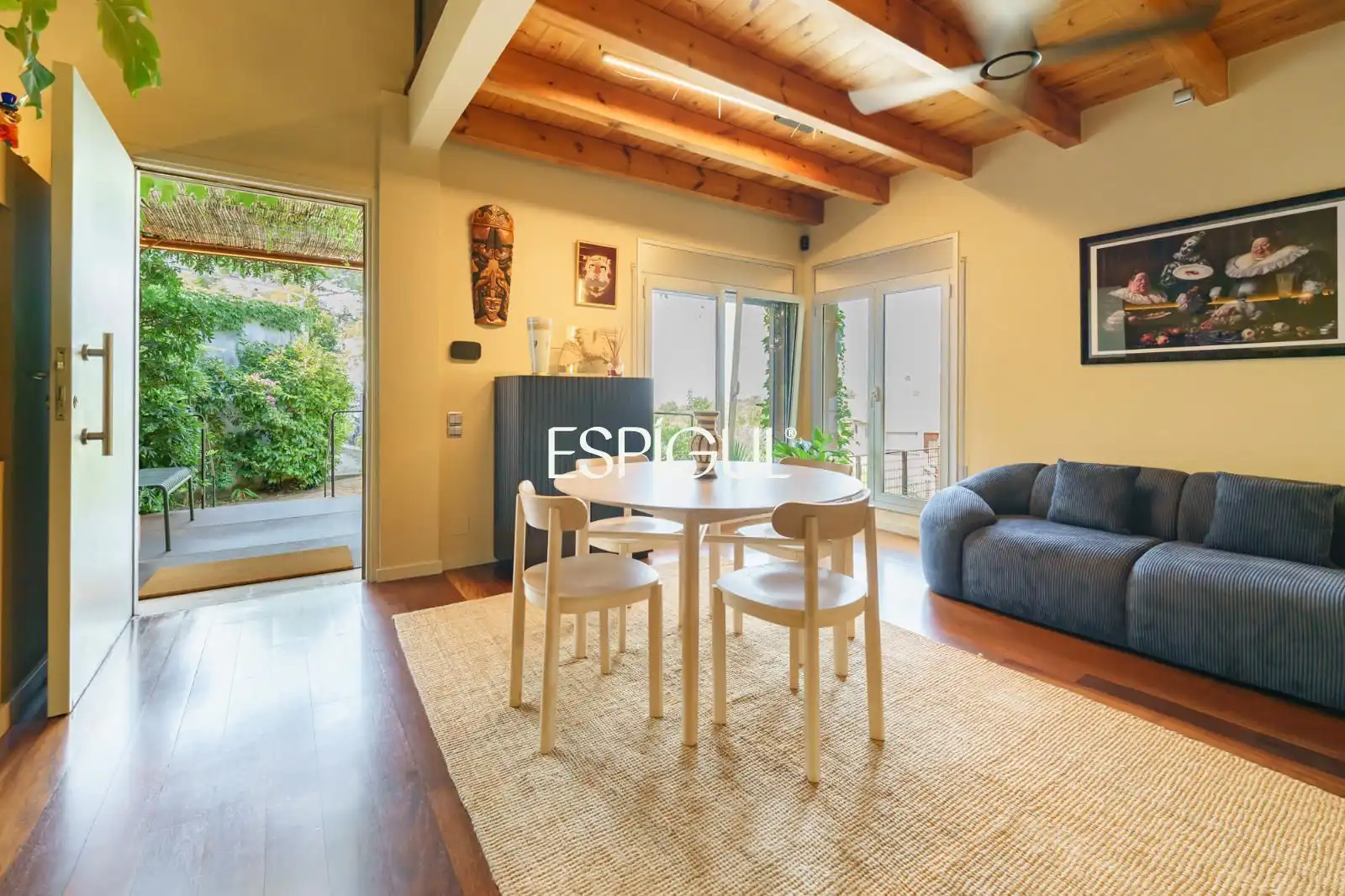 Vista exterior de Casa o chalet en venta en Molins de Rei con Aire acondicionado, Calefacción y Jardín privado