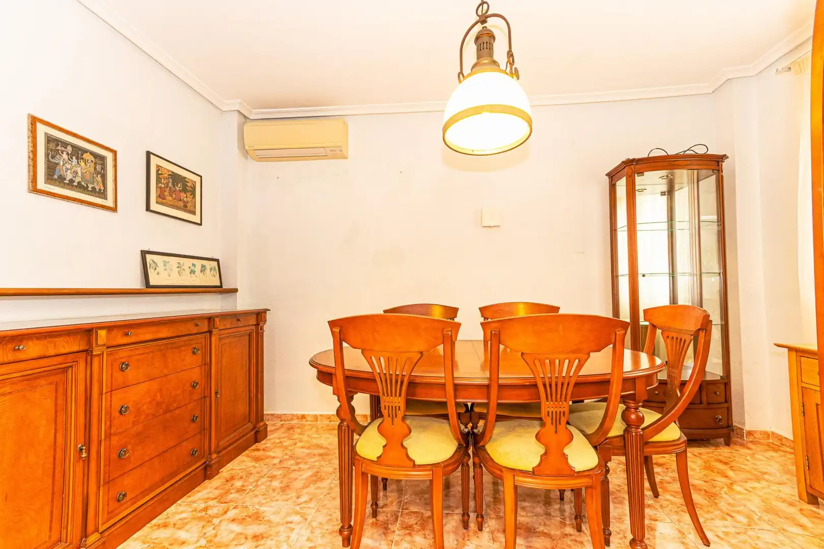 Esszimmer von Haus oder Chalet zur Miete in Orihuela mit Heizung, Privatgarten und Terrasse