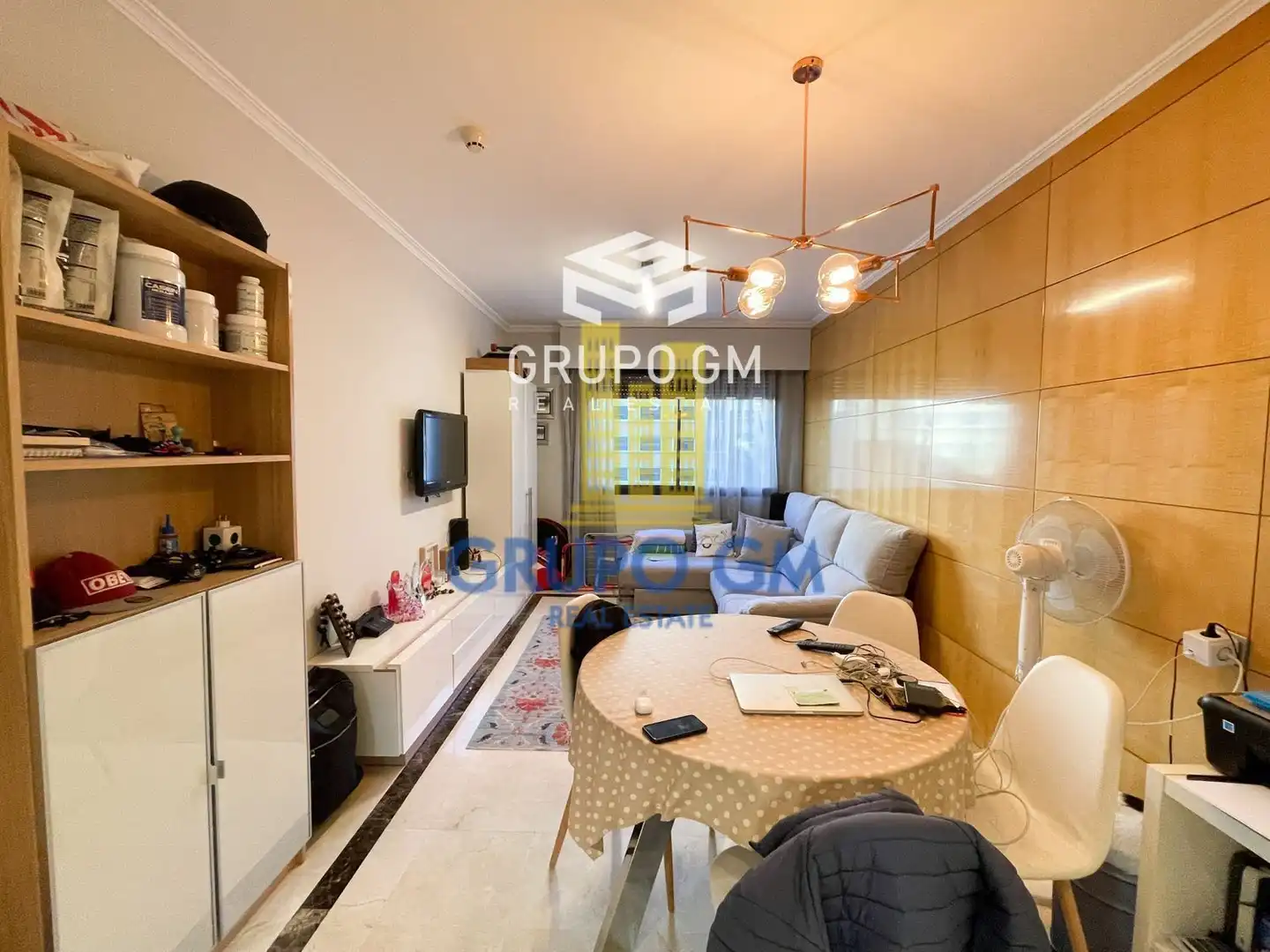 Sala de estar de Piso de alquiler en Madrid con Aire acondicionado y Amueblado
