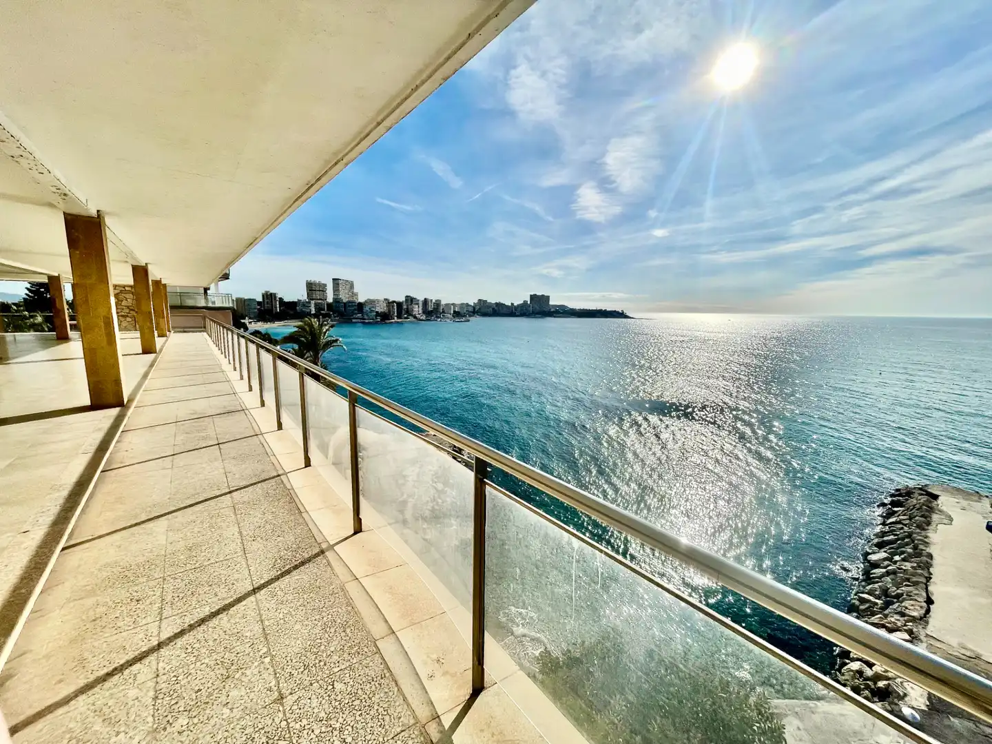 Terrasse von Wohnung zum Verkauf in Alicante / Alacant mit Klimaanlage und Terrasse