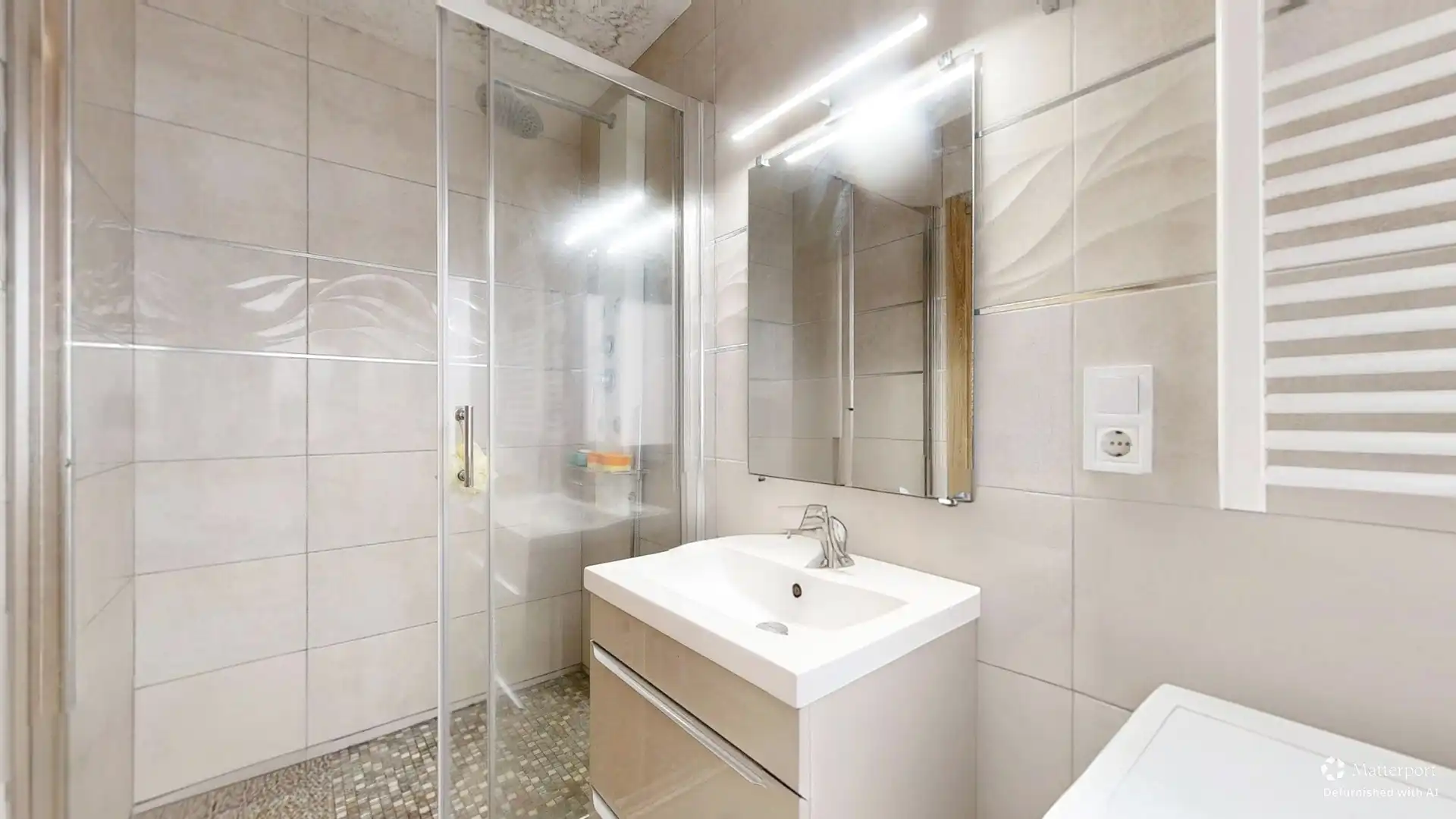 Bathroom of Flat for sale in Torrent  with Air Conditioner, Private garden and Balcony