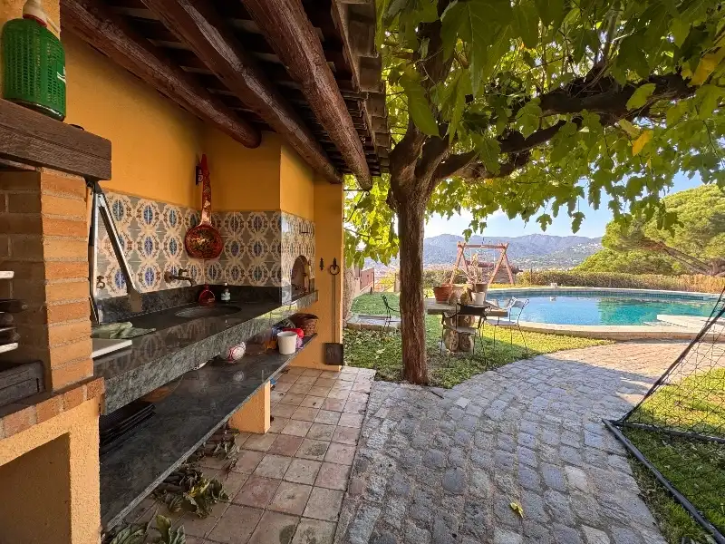 Terrace of Houses for sale in Sant Feliu de Guíxols  with Air Conditioner, Heating and Private garden