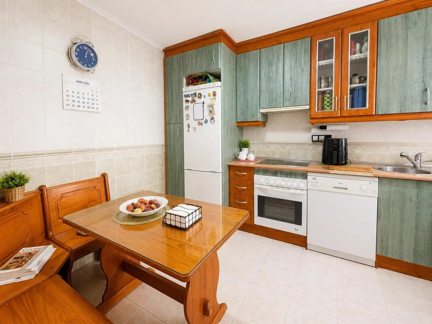 Kitchen of Flat for sale in Mérida  with Air Conditioner, Heating and Terrace