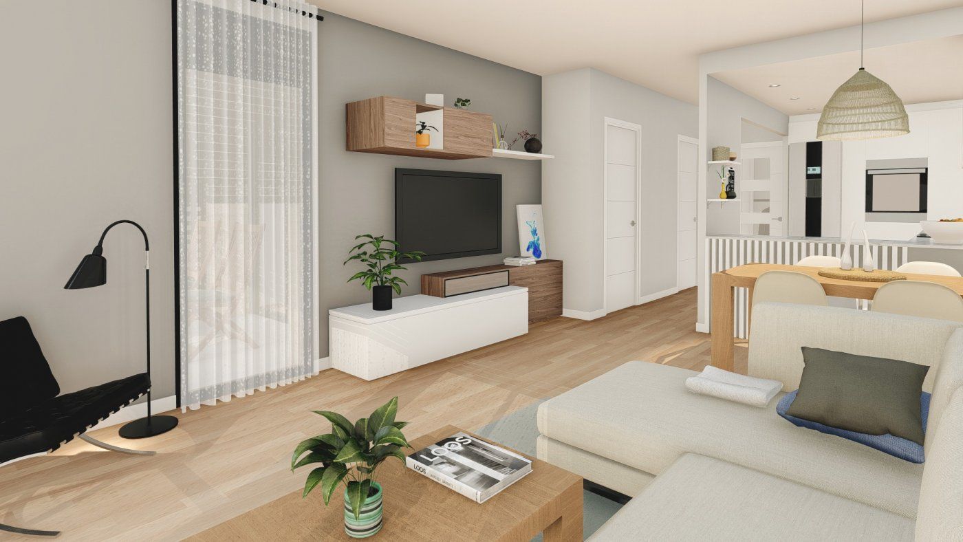 Living room of Flat for sale in Montmeló  with Heating and Terrace