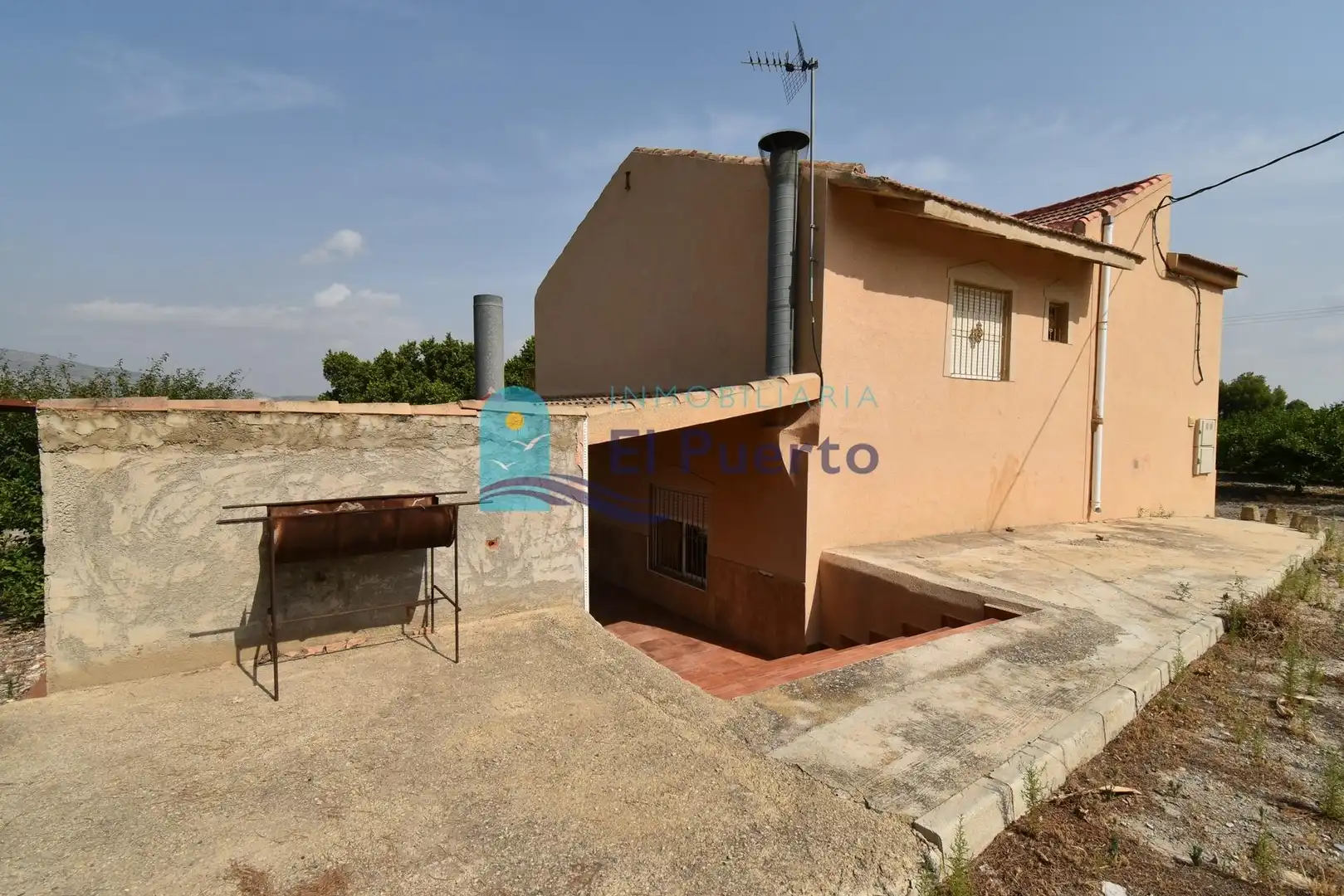 Vista exterior de Casa o xalet en venda en Alhama de Murcia amb Jardí privat, Terrassa i Moblat