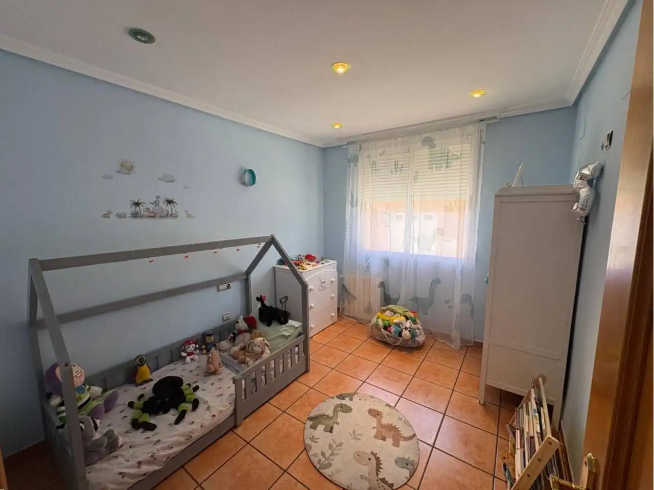 Bedroom of Flat for sale in Castalla  with Air Conditioner, Storage room and Furnished