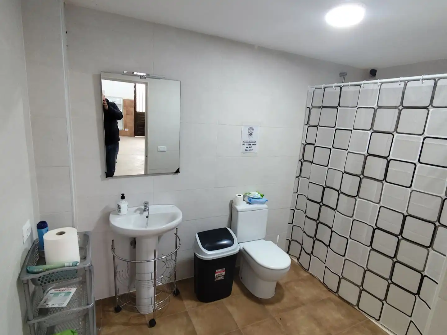 Badezimmer von Geschaftsraum zur Miete in Santa Cruz de Tenerife mit Terrasse, Internet und Alarm