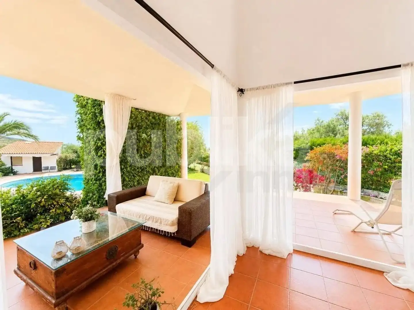 Jardín de Casa o chalet en venta en San Vicente del Raspeig / Sant Vicent del Raspeig con Aire acondicionado, Calefacción y Piscina