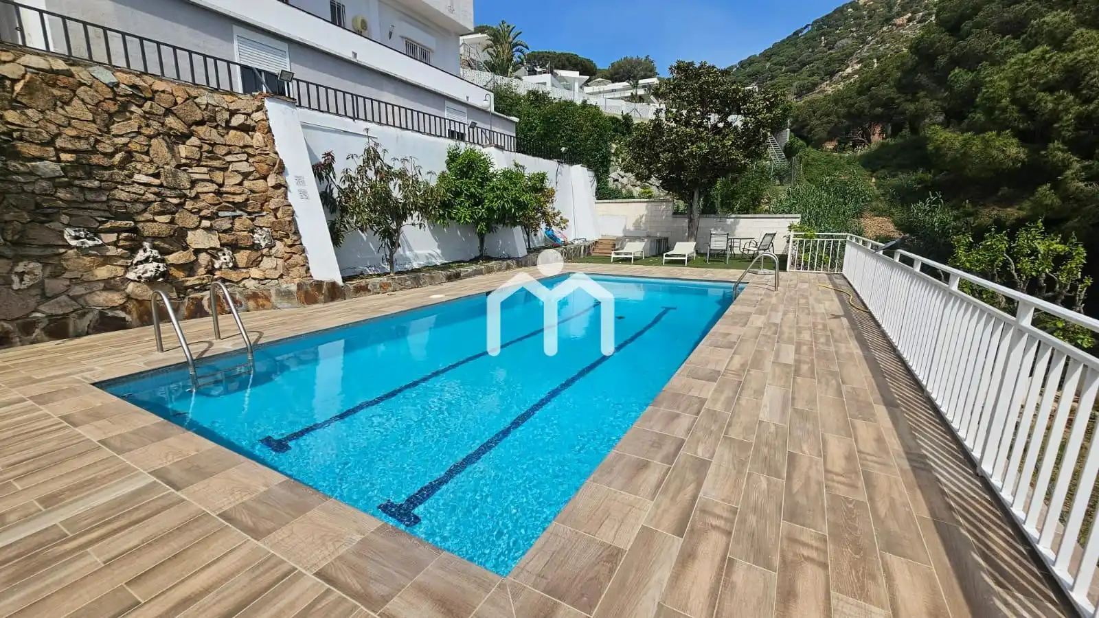 Piscina de Casa o chalet en venta en Cabrils con Calefacción, Parquet y Terraza
