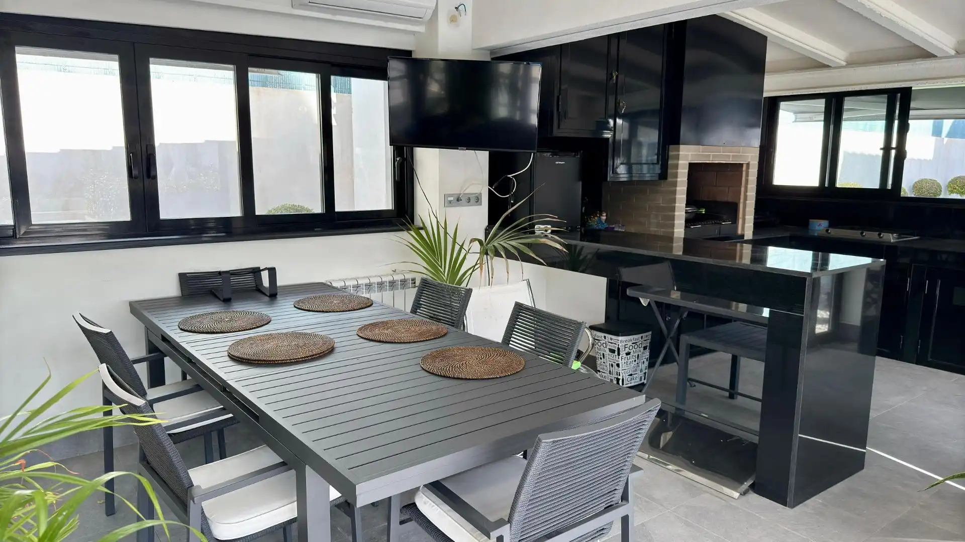 Terraza de Casa o chalet en venta en Sant Joan d'Alacant con Aire acondicionado, Calefacción y Jardín privado