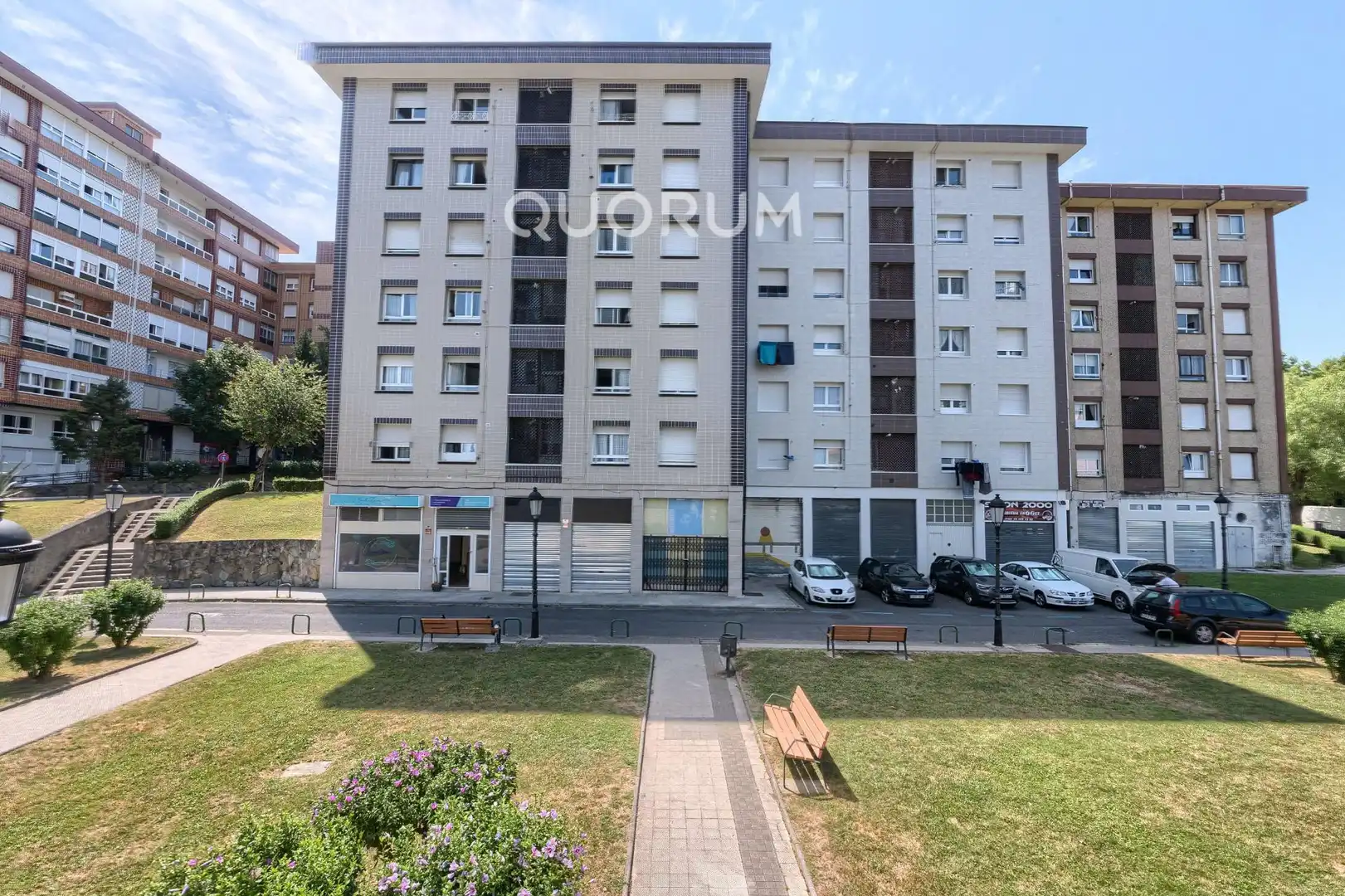 Vista exterior de Piso en venta en Barakaldo  con Calefacción, Terraza y Balcón