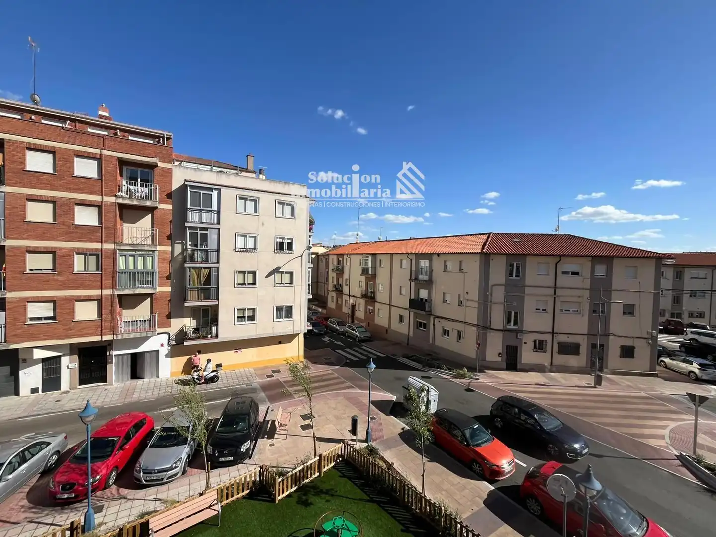 Vista exterior de Pis en venda en Salamanca amb Calefacció, Terrassa i Moblat