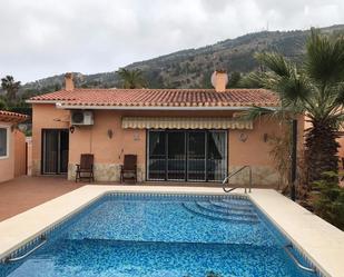 Schwimmbecken von Haus oder Chalet miete in L'Alfàs del Pi mit Klimaanlage, Terrasse und Schwimmbad