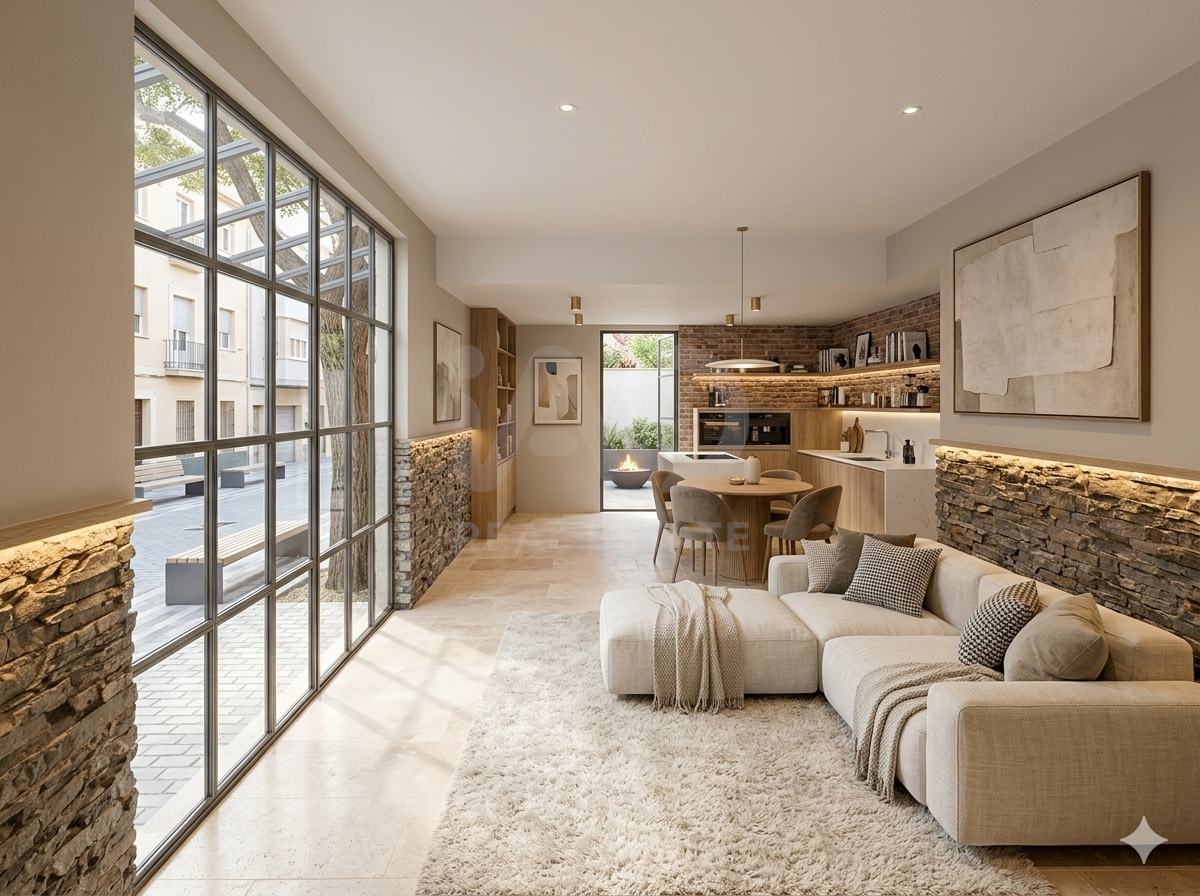 Sala d'estar de Casa adosada en venda en Vila-seca amb Terrassa