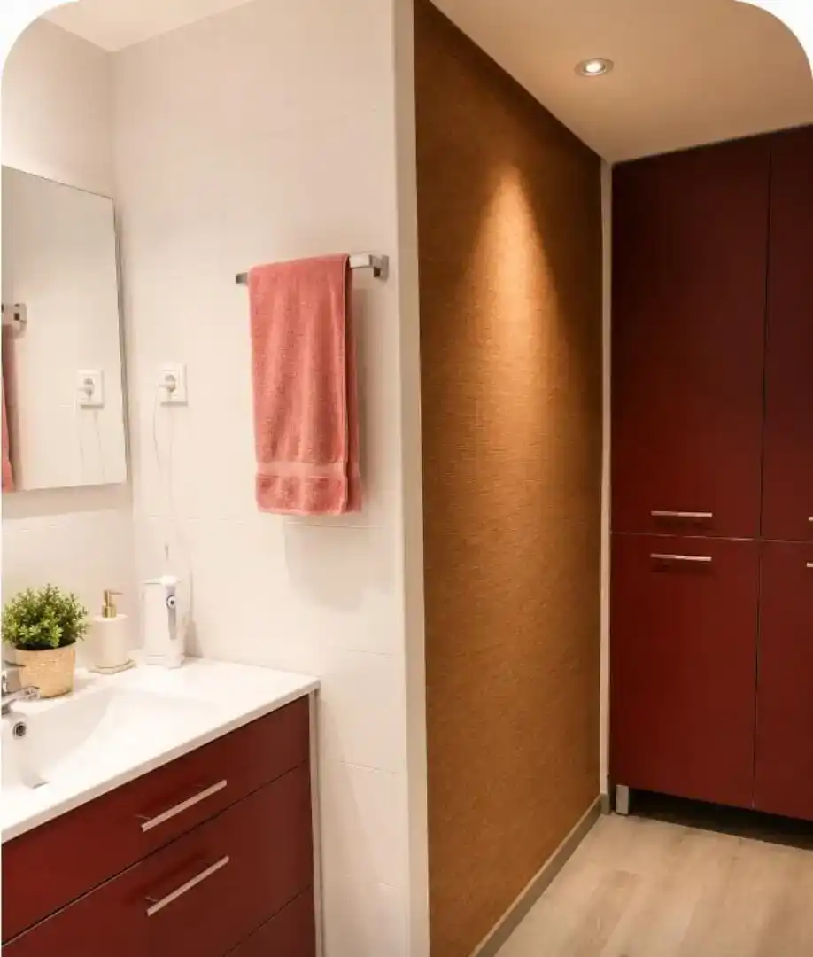 Bathroom of Flat for sale in Esplugues de Llobregat  with Air Conditioner and Terrace