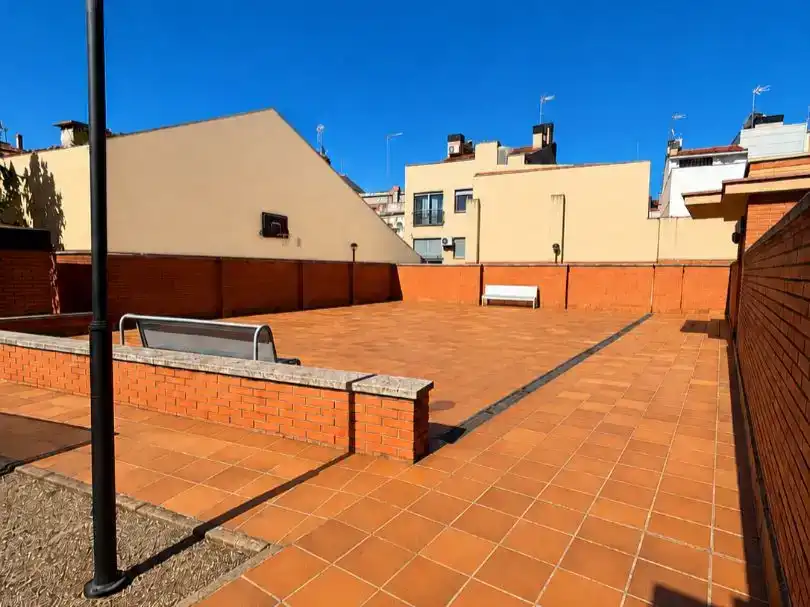 Terrasse von Wohnung zum Verkauf in Sabadell