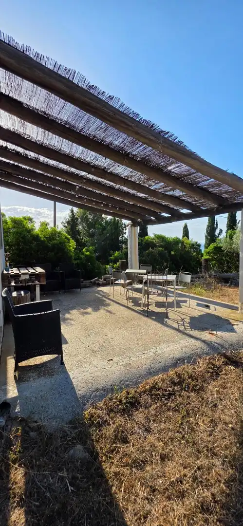 Terraza de Finca rústica en venta en El Perelló con Calefacción, Jardín privado y Terraza