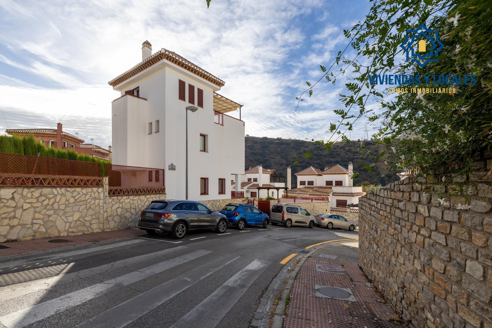 Exterior view of House or chalet for sale in  Granada Capital  with Heating, Private garden and Terrace