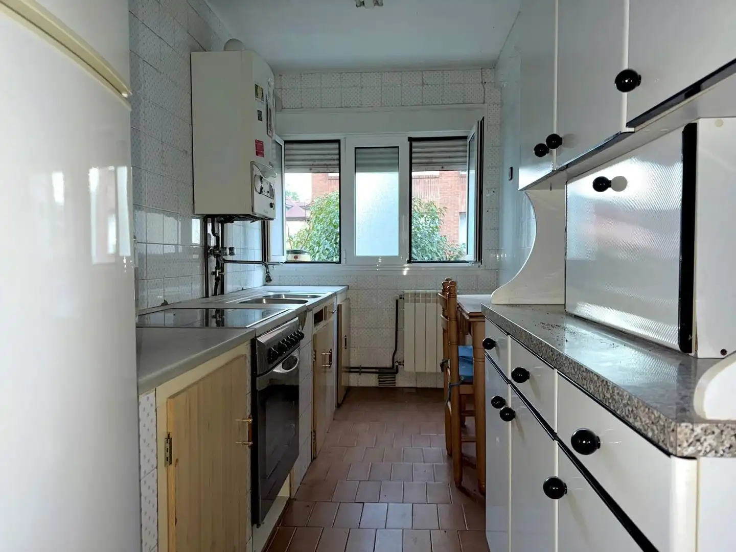 Kitchen of Flat for sale in Oviedo   with Heating and Swimming Pool