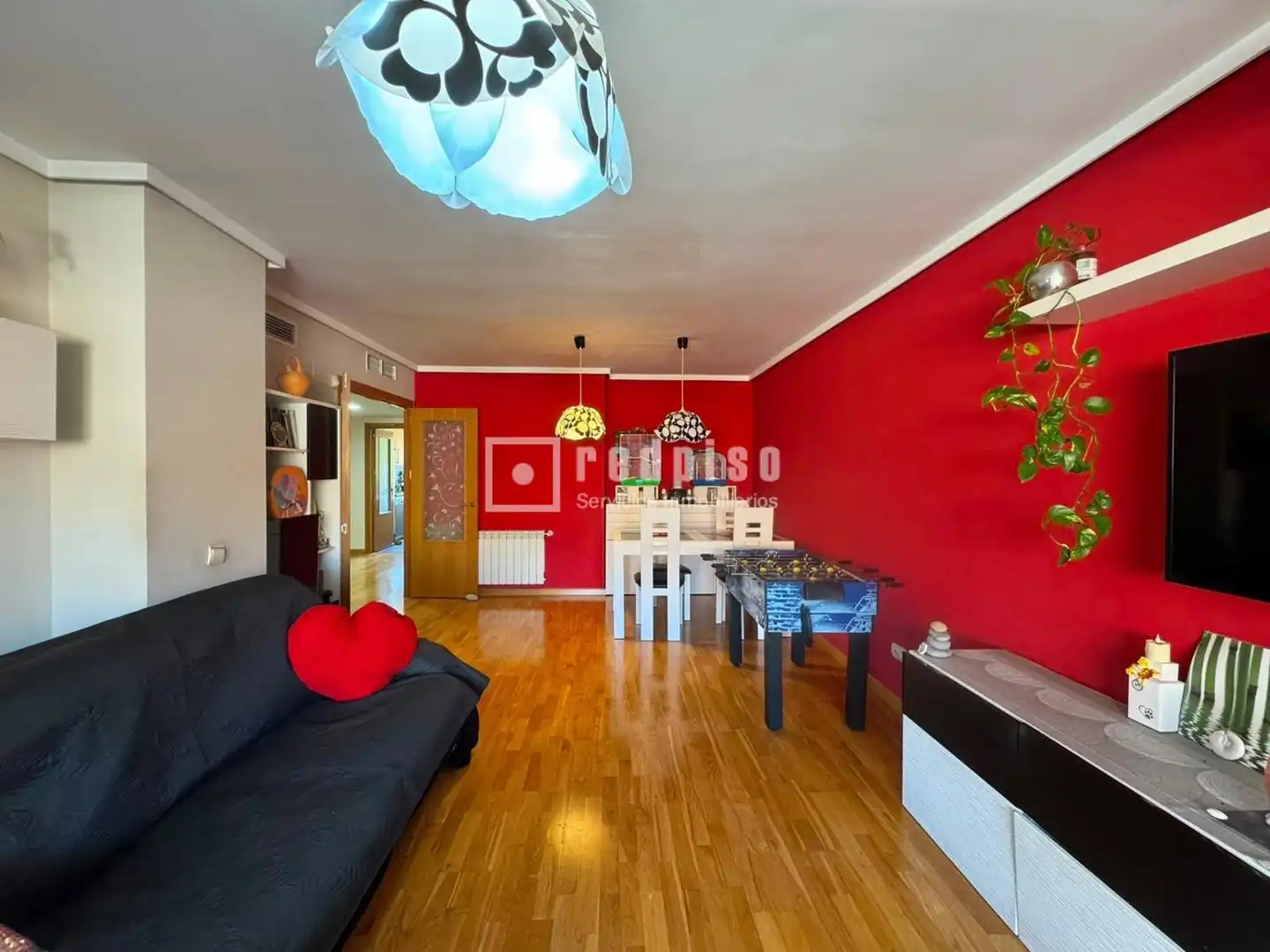Wohnzimmer von Wohnung zum Verkauf in Arroyomolinos (Madrid) mit Klimaanlage, Heizung und Privatgarten
