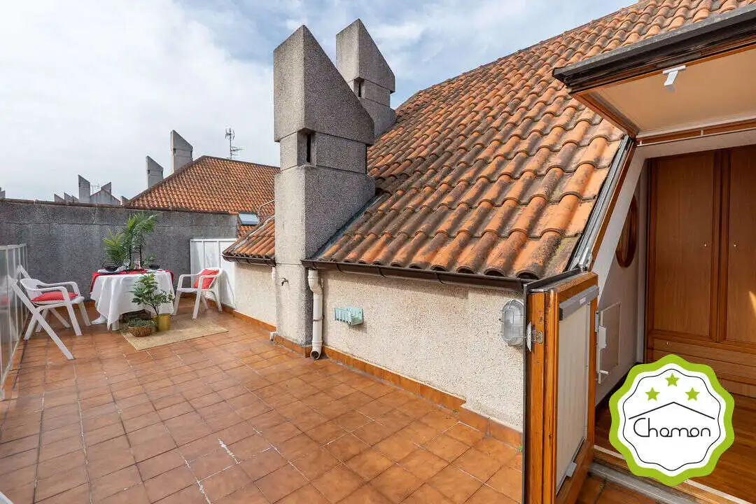 Terrasse von Maisonette zum Verkauf in Noja mit Heizung, Abstellraum und Möbliert