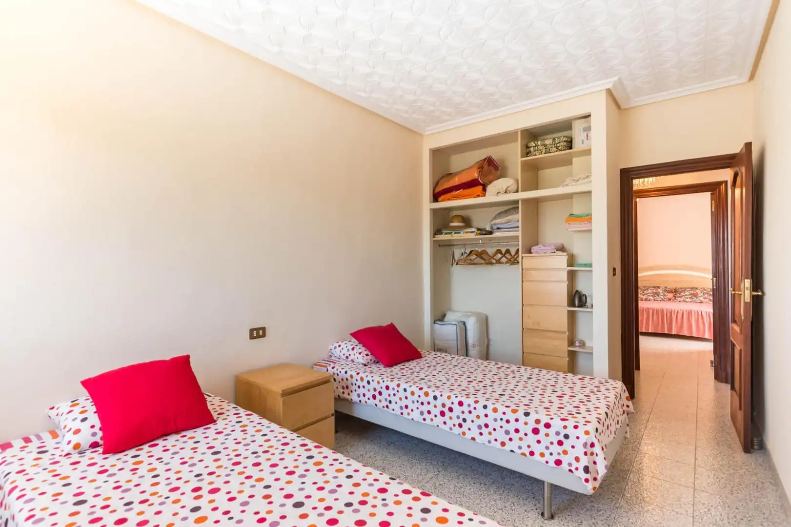 Dormitori de Casa o xalet en venda en Murcia amb Jardí privat, Terrassa i Moblat