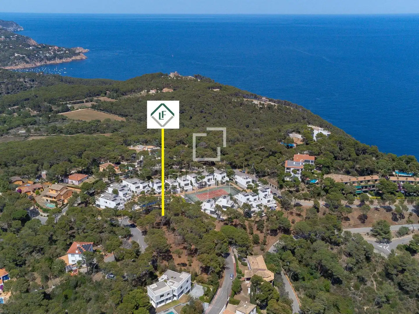 Vista exterior de Terreno en venta en Palafrugell