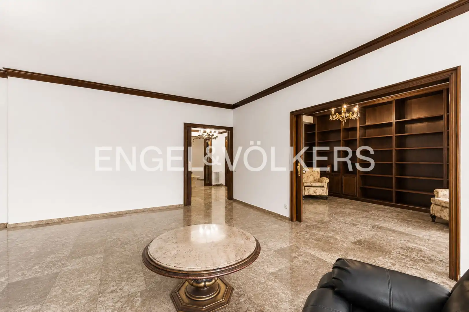 Sala d'estar de Pis de lloguer en Barcelona amb Calefacció, Parquet i Piscina