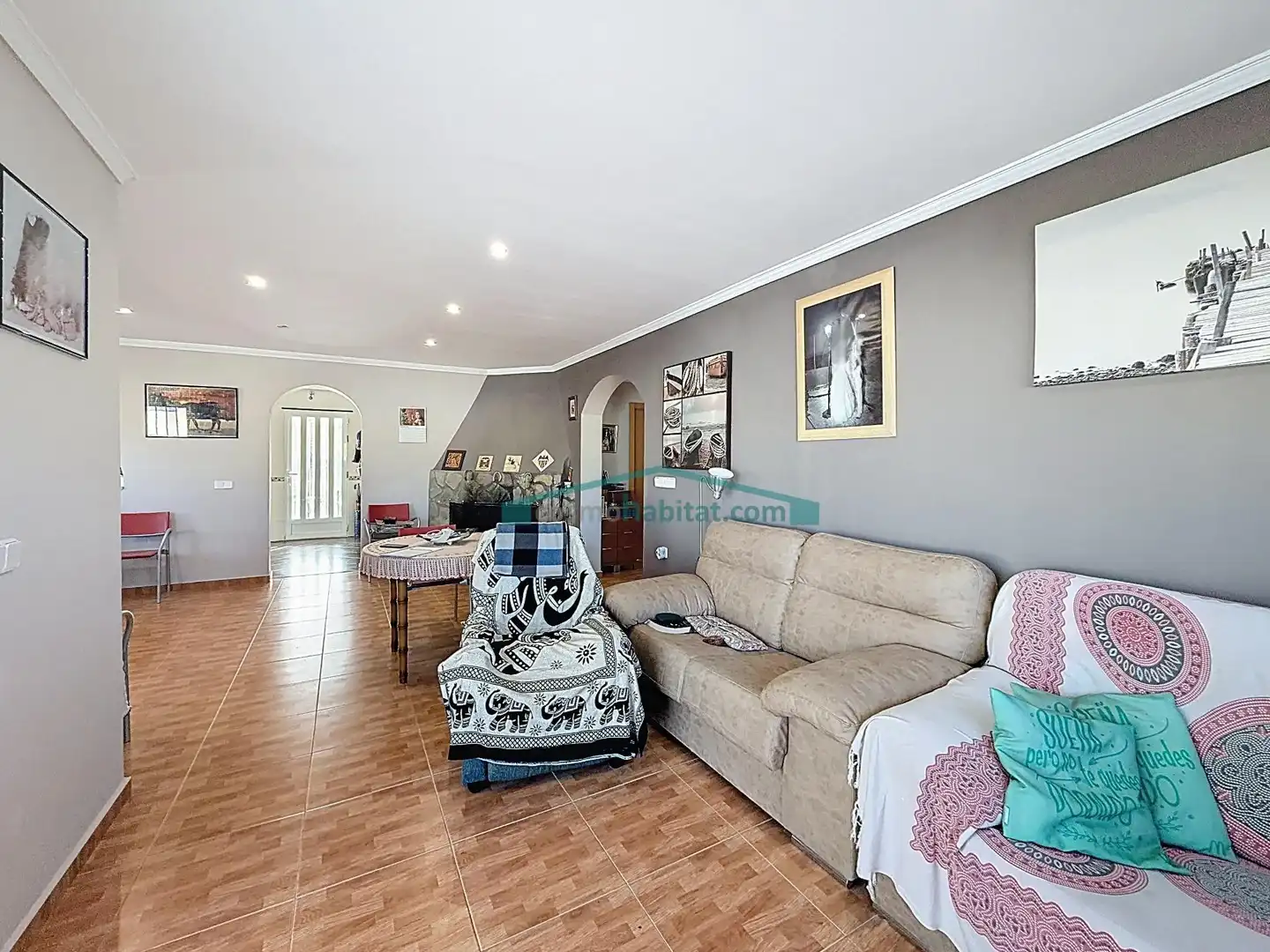 Living room of Houses for sale in Pedralba  with Private garden and Terrace