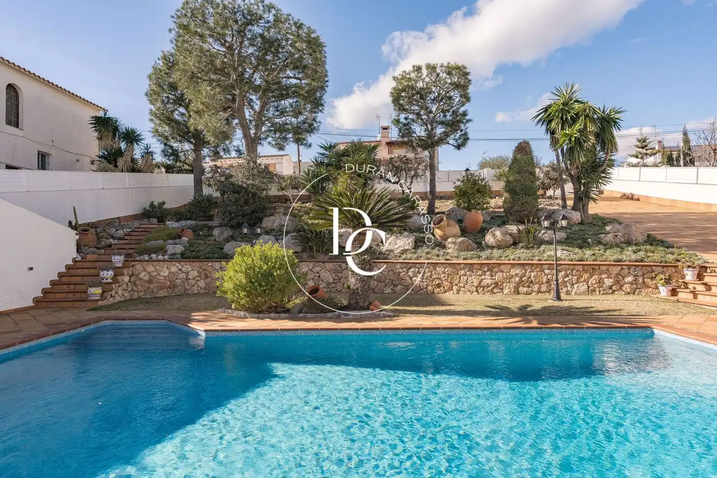 Jardí de Casa o xalet en venda en Cunit amb Calefacció, Jardí privat i Terrassa