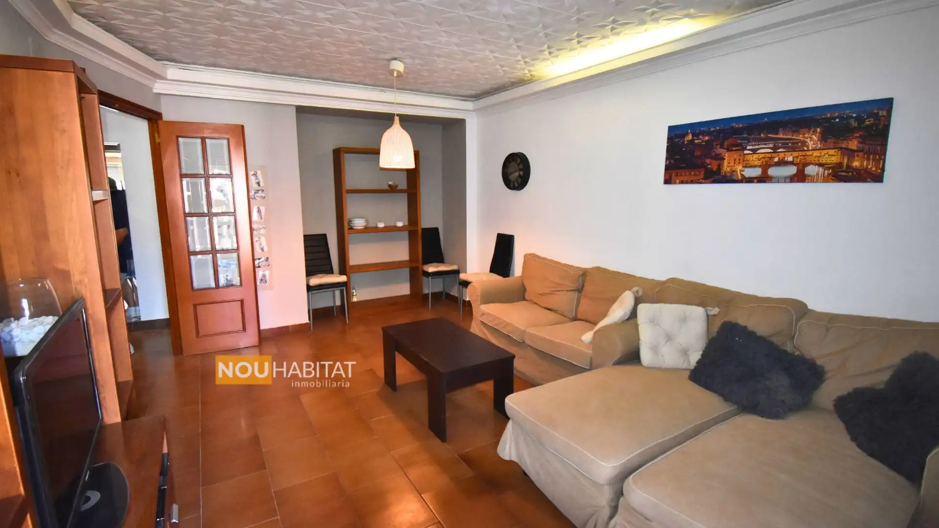 Sala de estar de Casa o chalet en venta en Real con Terraza, Trastero y Balcón